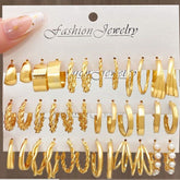 Studs Earrings Pack Of 18
